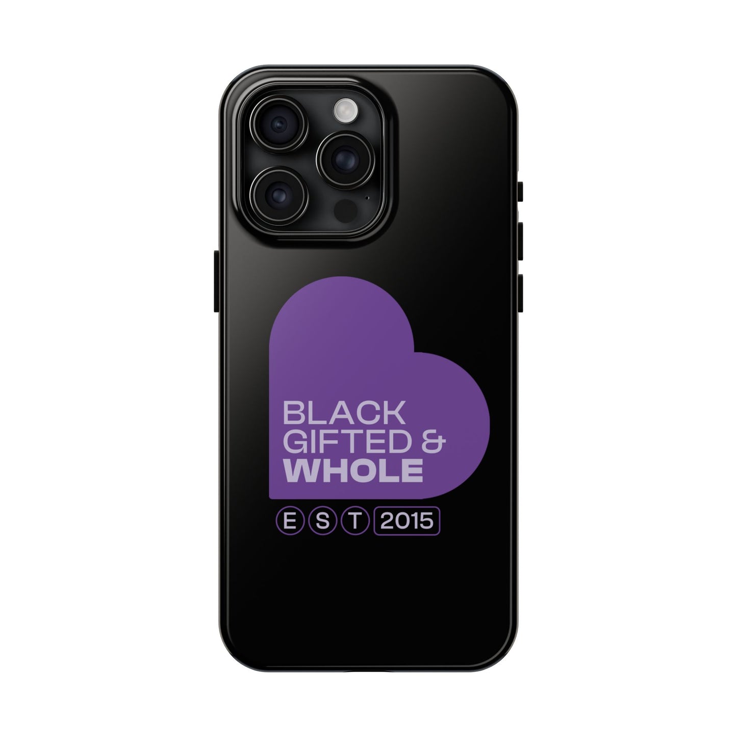 Black, Gifted & Whole Signature Phone Case