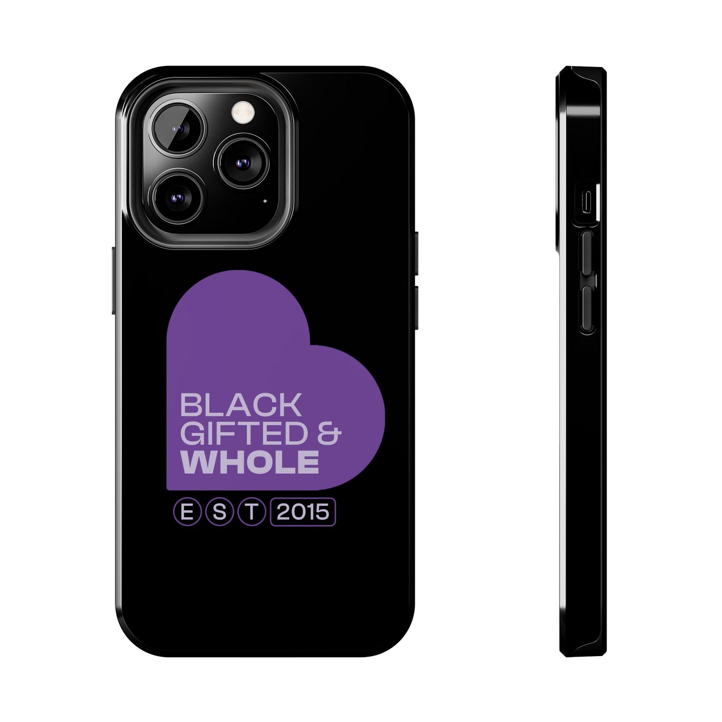 Black, Gifted & Whole Signature Phone Case