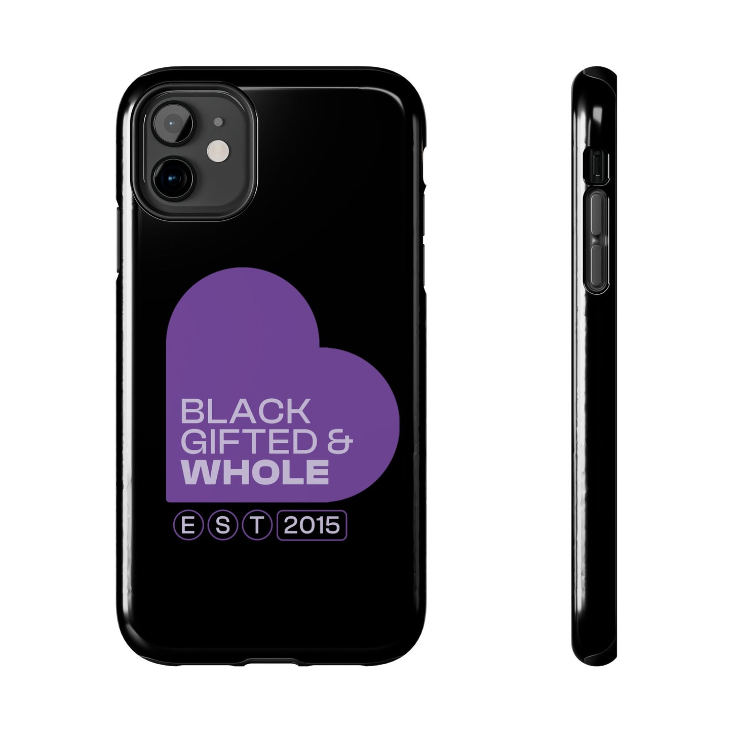 Black, Gifted & Whole Signature Phone Case