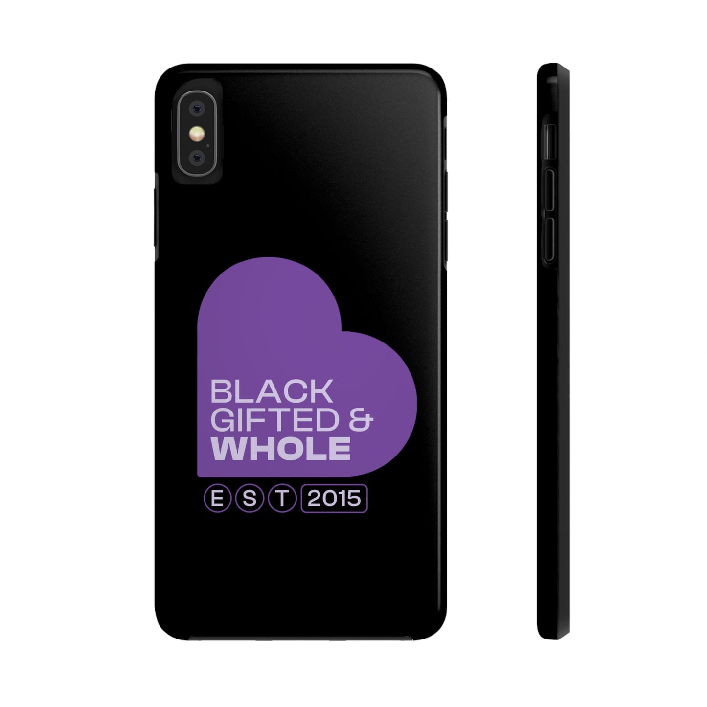 Black, Gifted & Whole Signature Phone Case
