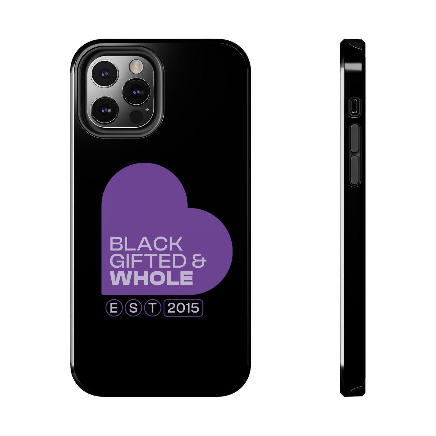 Black, Gifted & Whole Signature Phone Case