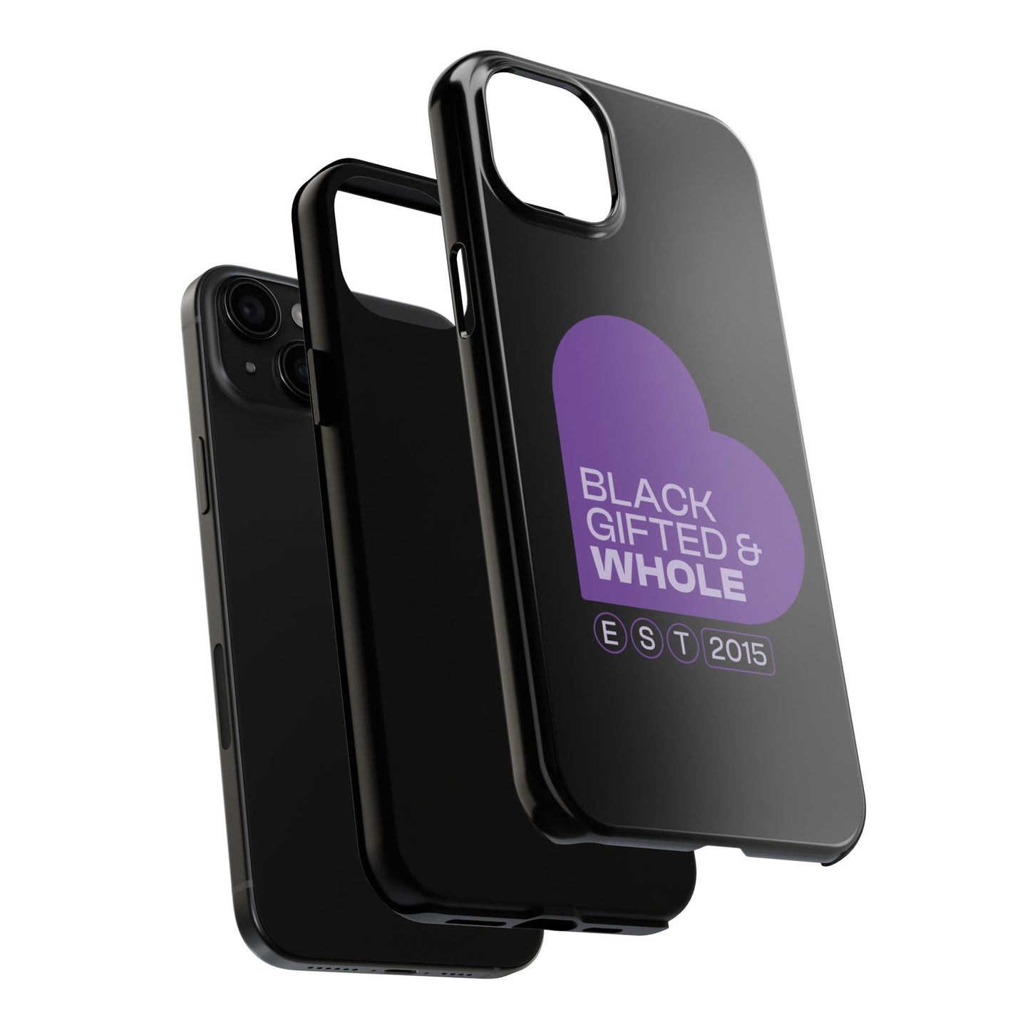 Black, Gifted & Whole Signature Phone Case