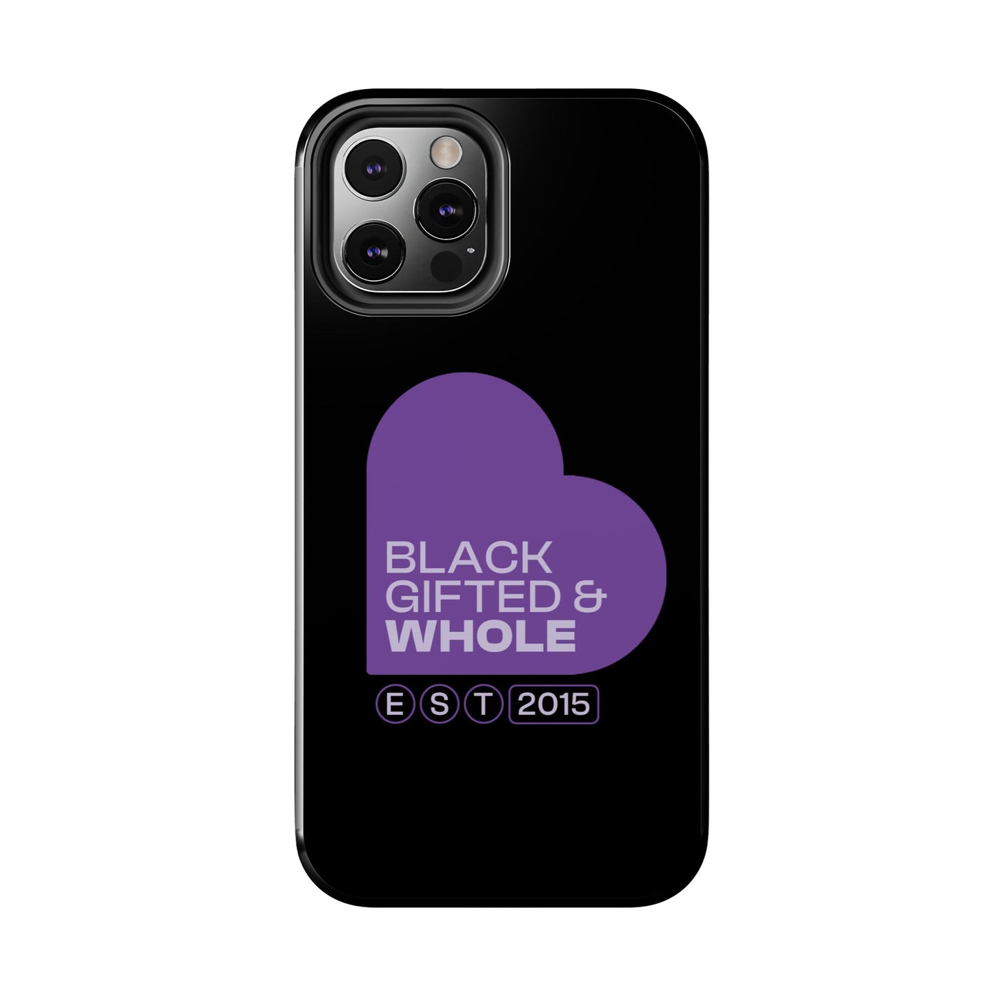 Black, Gifted & Whole Signature Phone Case