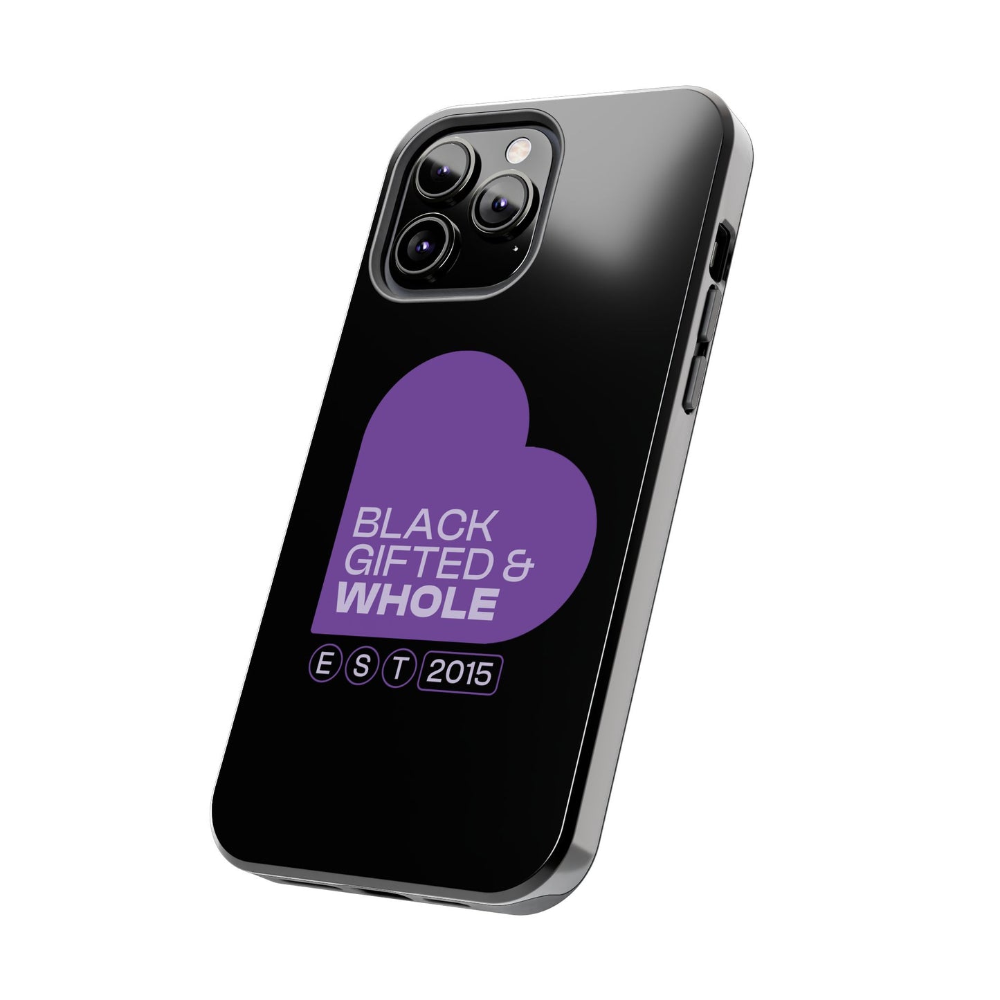 Black, Gifted & Whole Signature Phone Case
