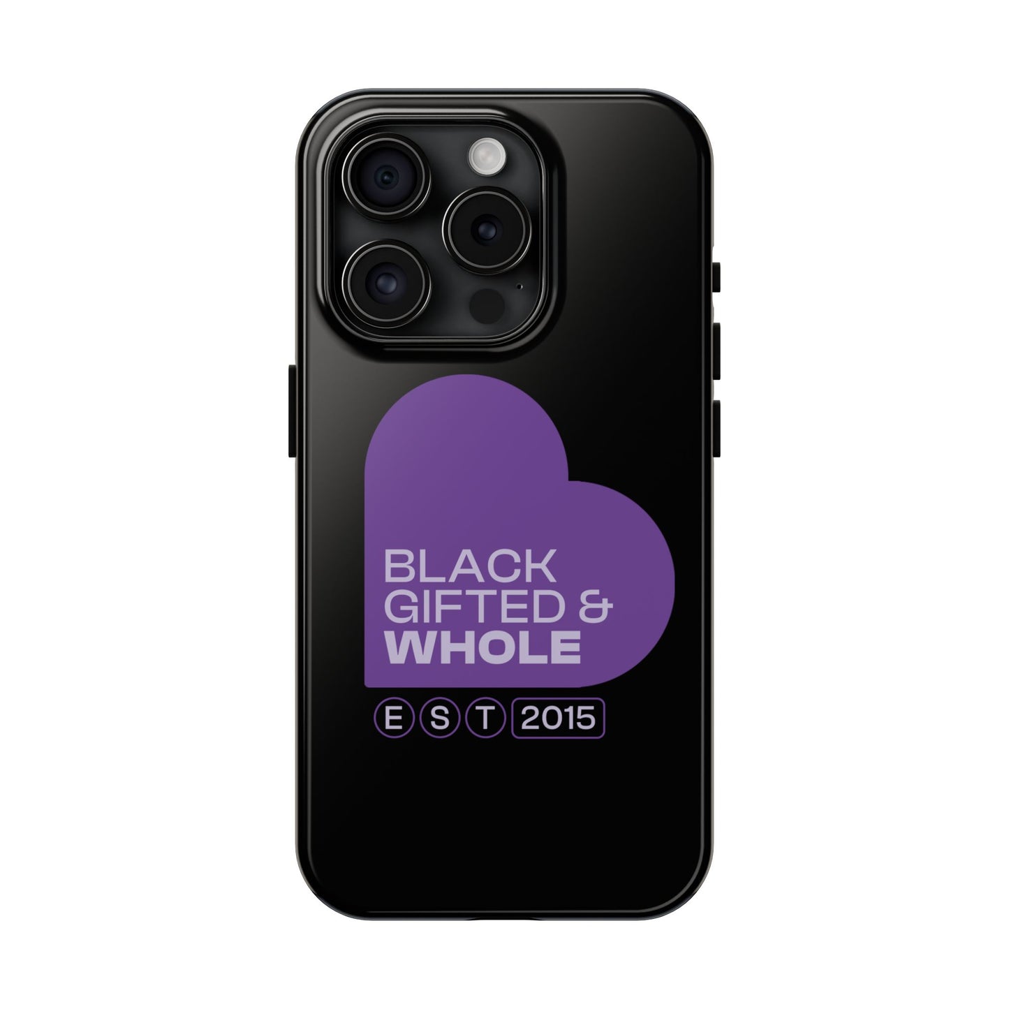 Black, Gifted & Whole Signature Phone Case