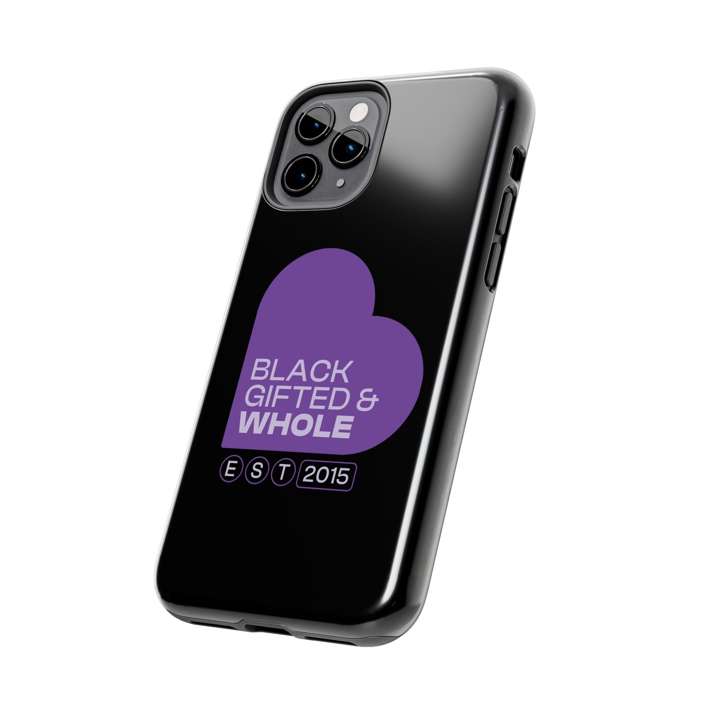 Black, Gifted & Whole Signature Phone Case