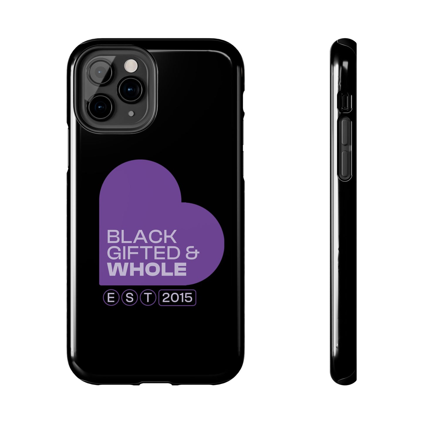 Black, Gifted & Whole Signature Phone Case