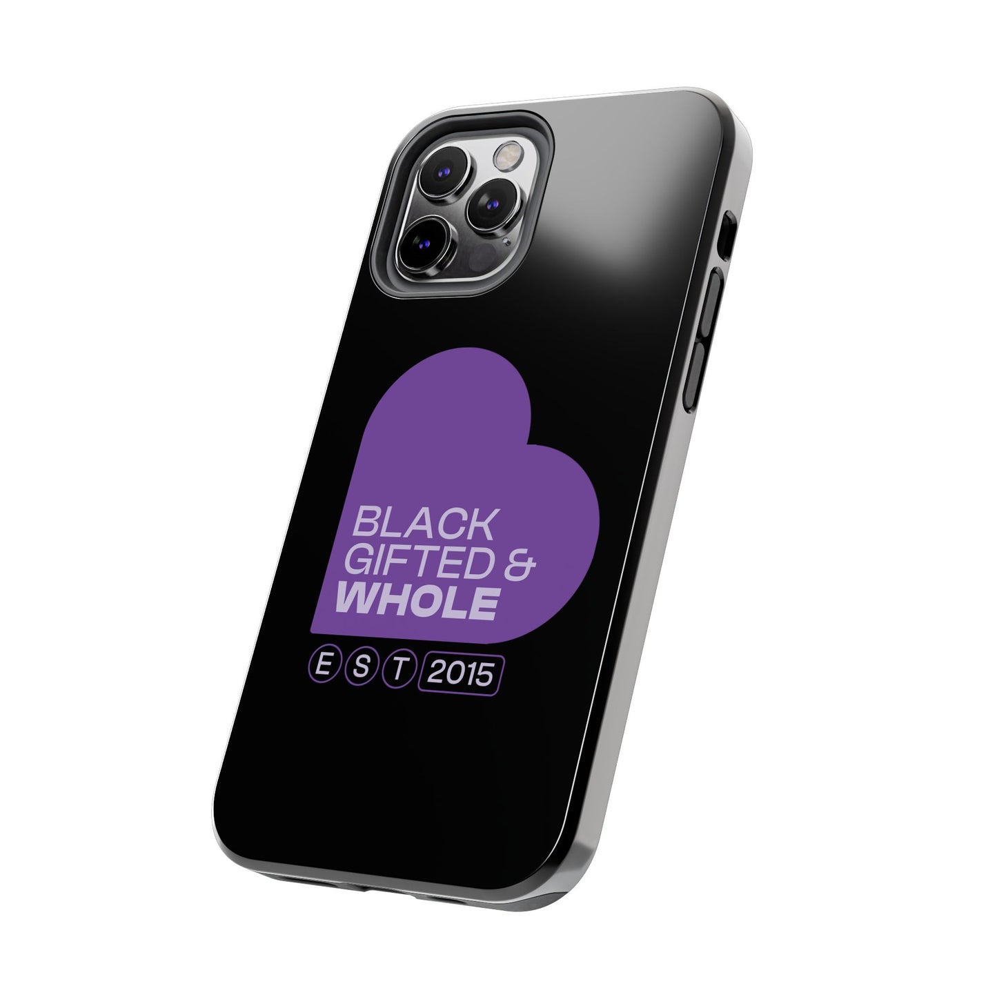 Black, Gifted & Whole Signature Phone Case