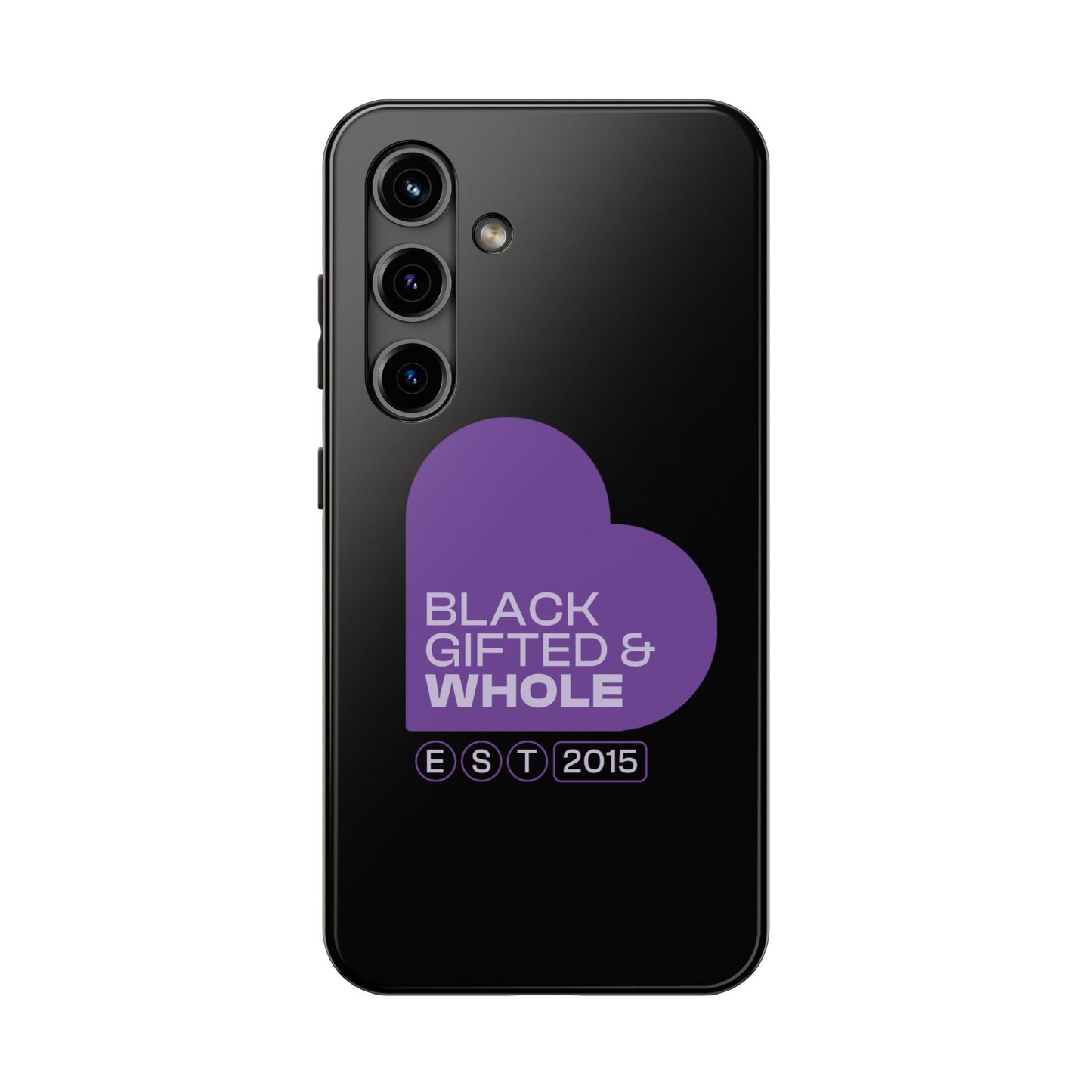 Black, Gifted & Whole Signature Phone Case