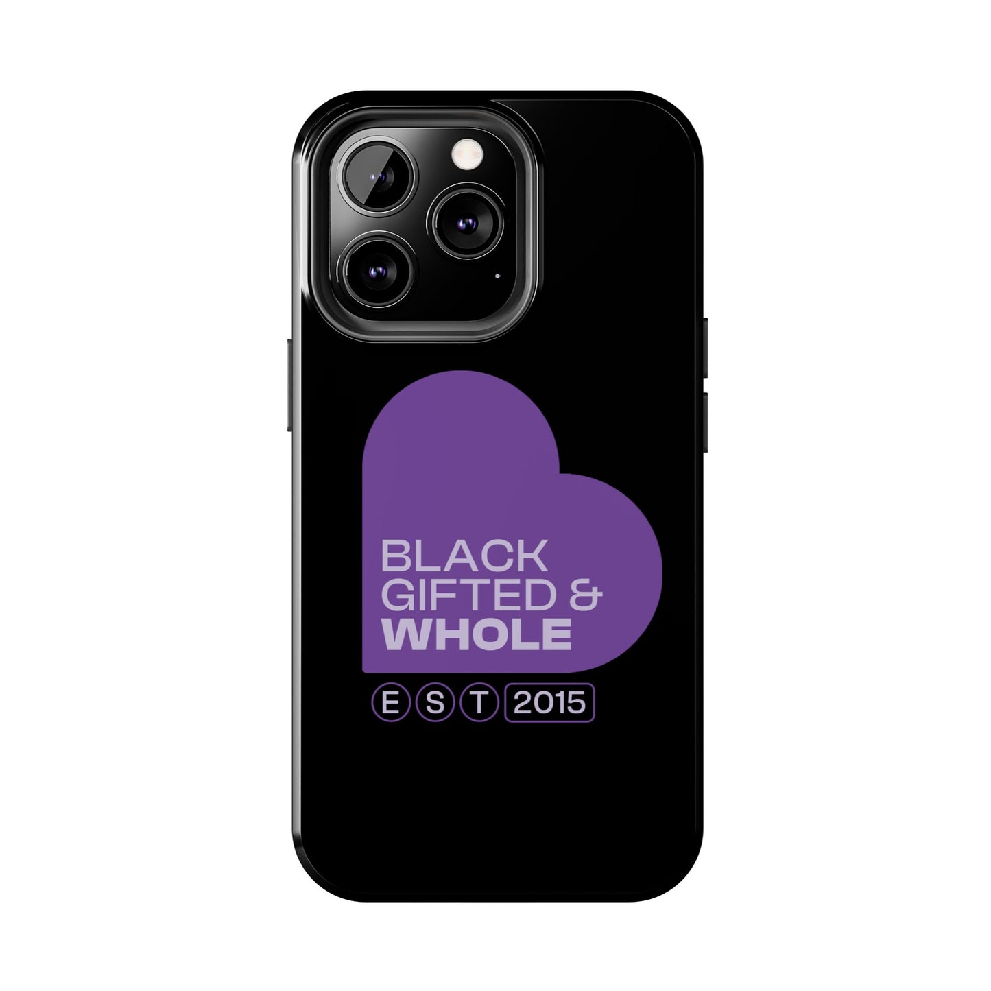 Black, Gifted & Whole Signature Phone Case