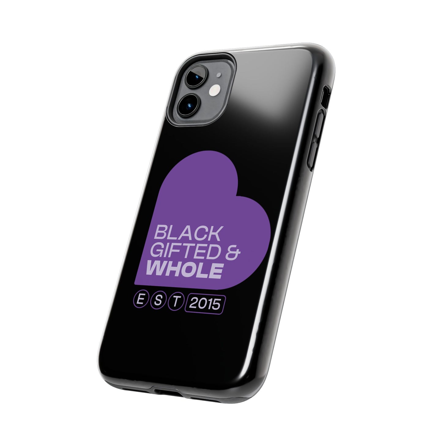 Black, Gifted & Whole Signature Phone Case
