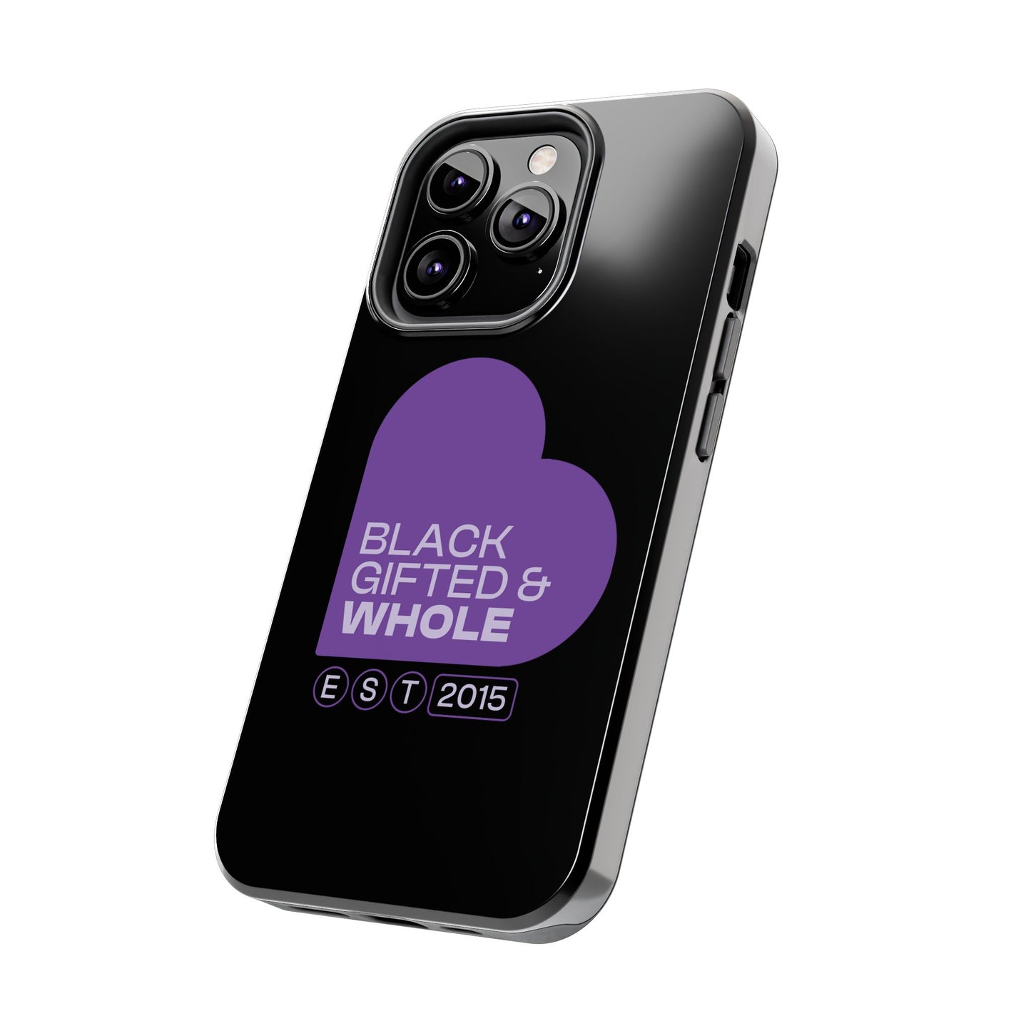 Black, Gifted & Whole Signature Phone Case