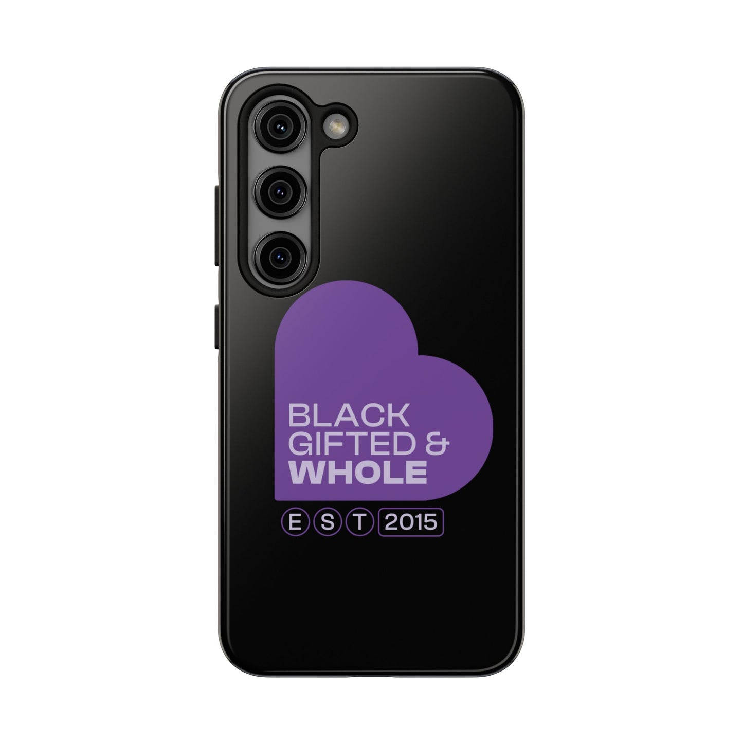 Black, Gifted & Whole Signature Phone Case