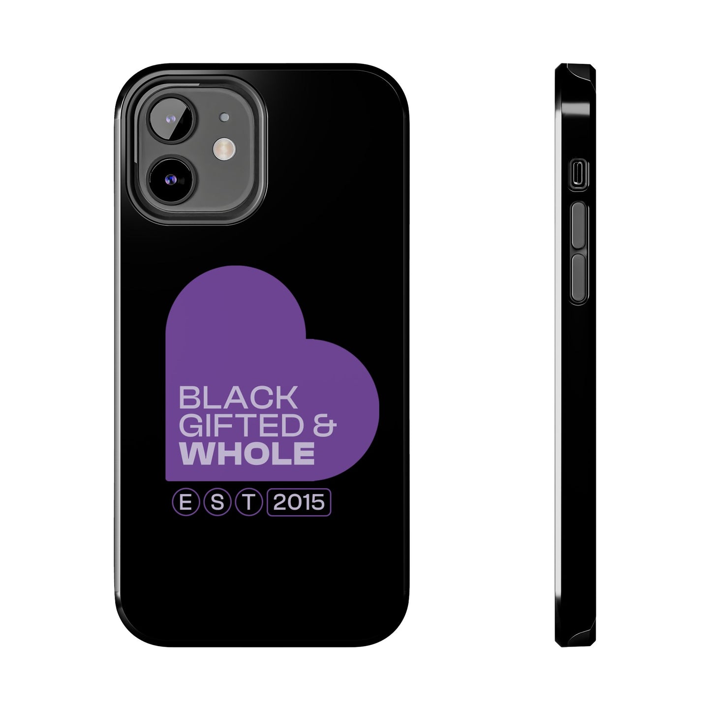 Black, Gifted & Whole Signature Phone Case