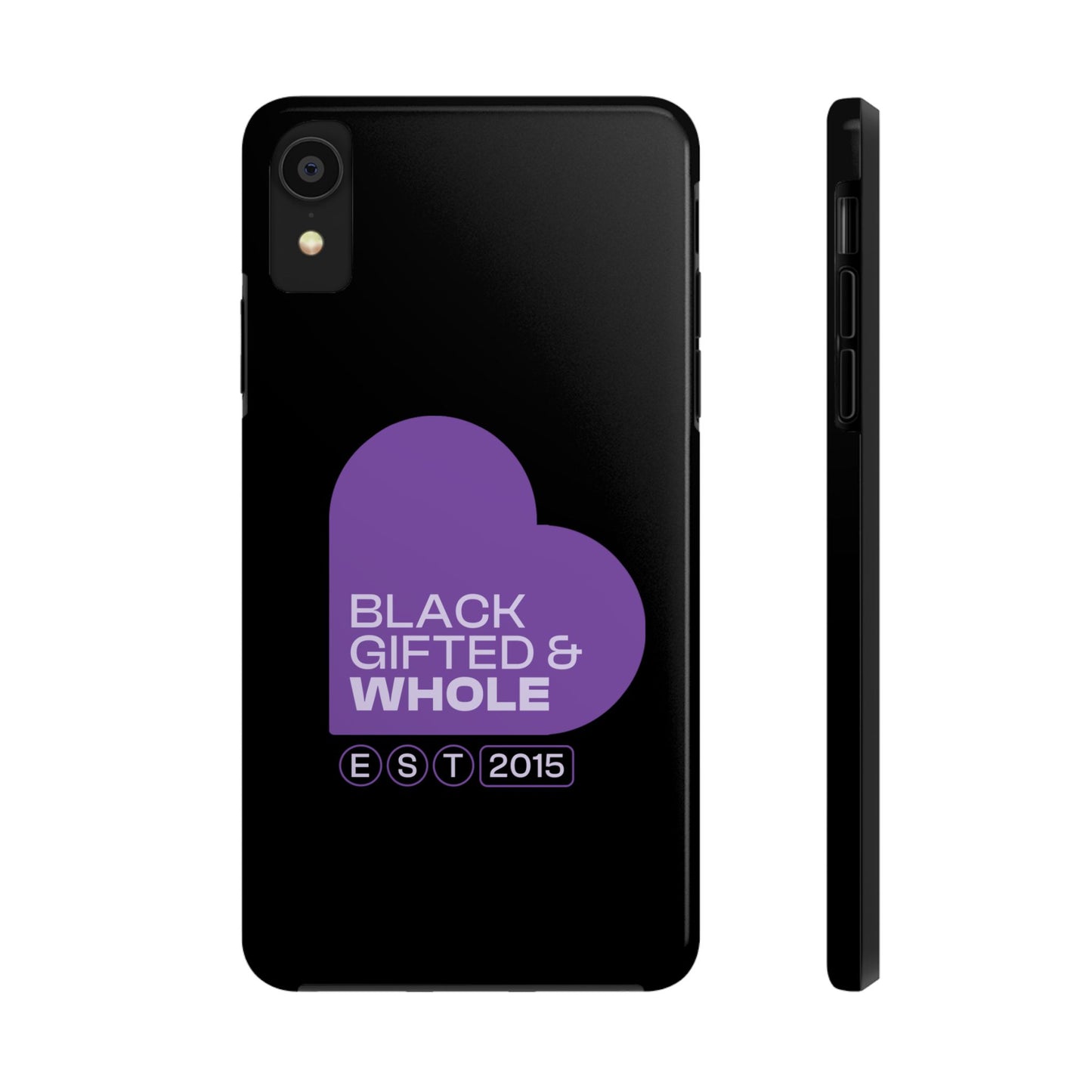 Black, Gifted & Whole Signature Phone Case