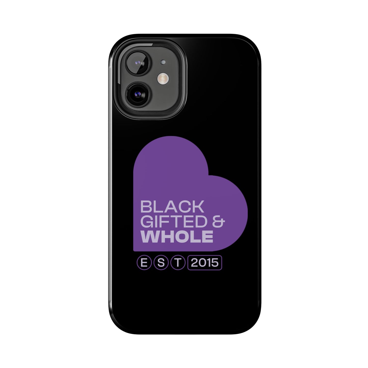 Black, Gifted & Whole Signature Phone Case