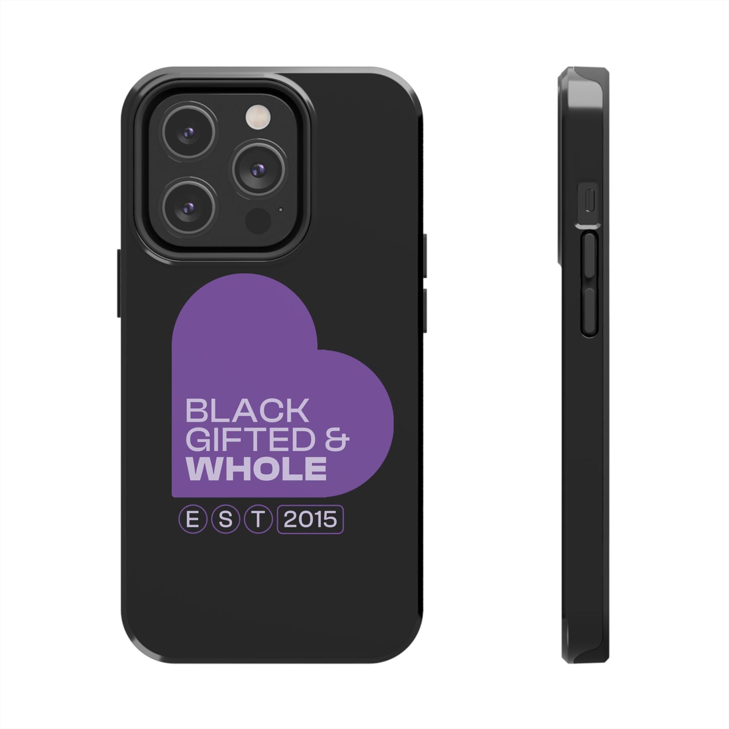 Black, Gifted & Whole Signature Phone Case