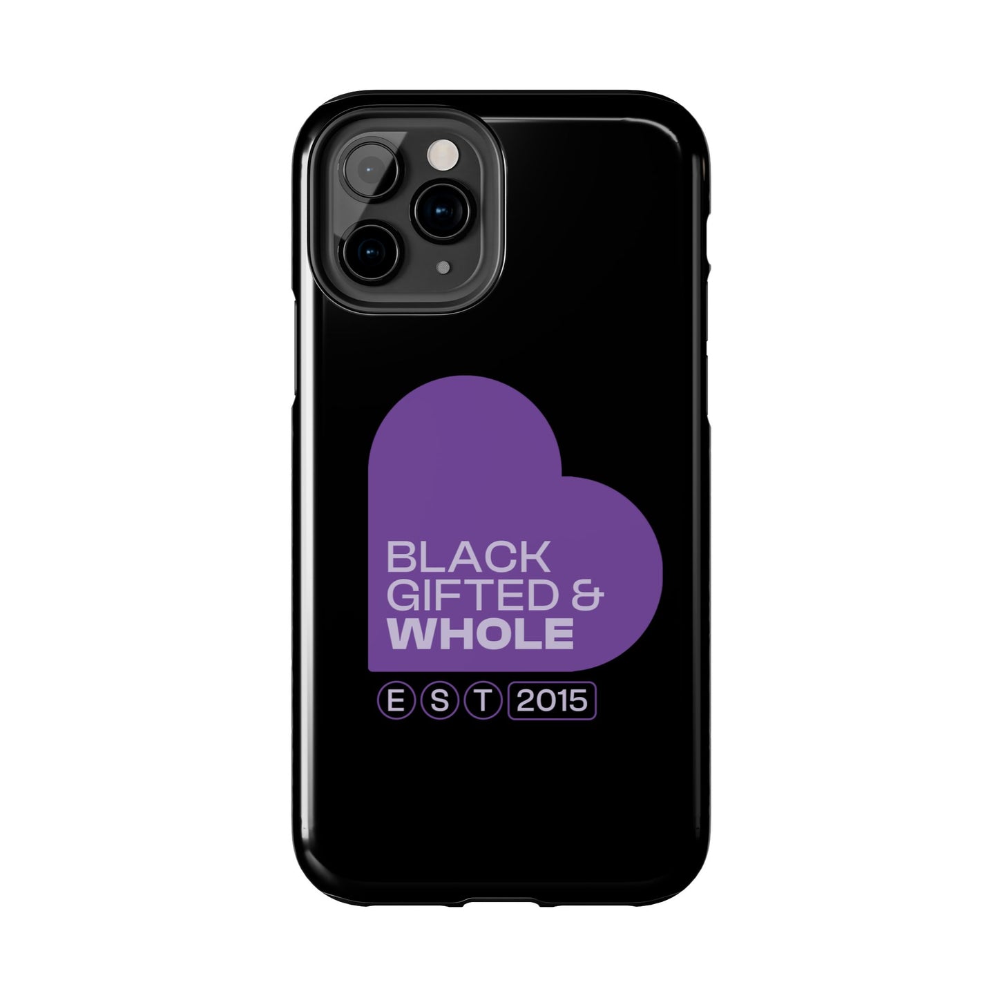 Black, Gifted & Whole Signature Phone Case