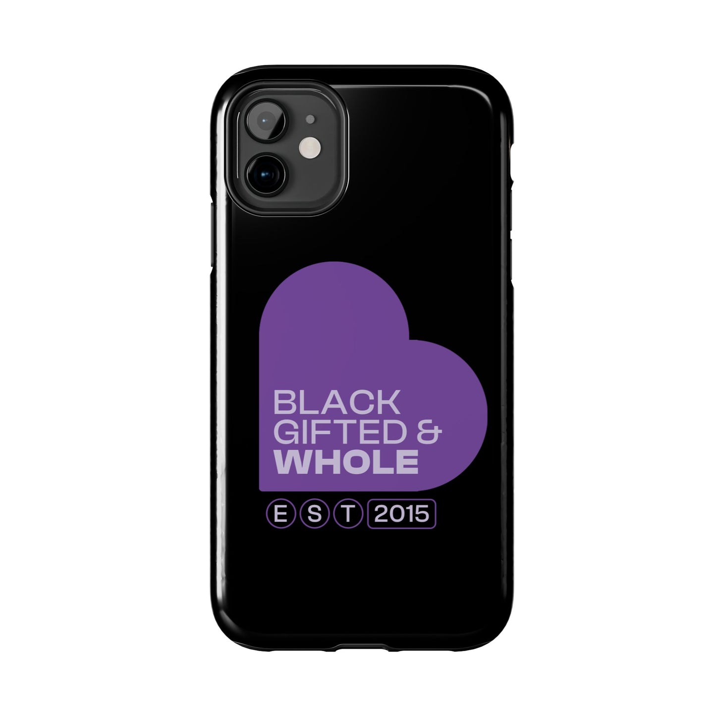 Black, Gifted & Whole Signature Phone Case