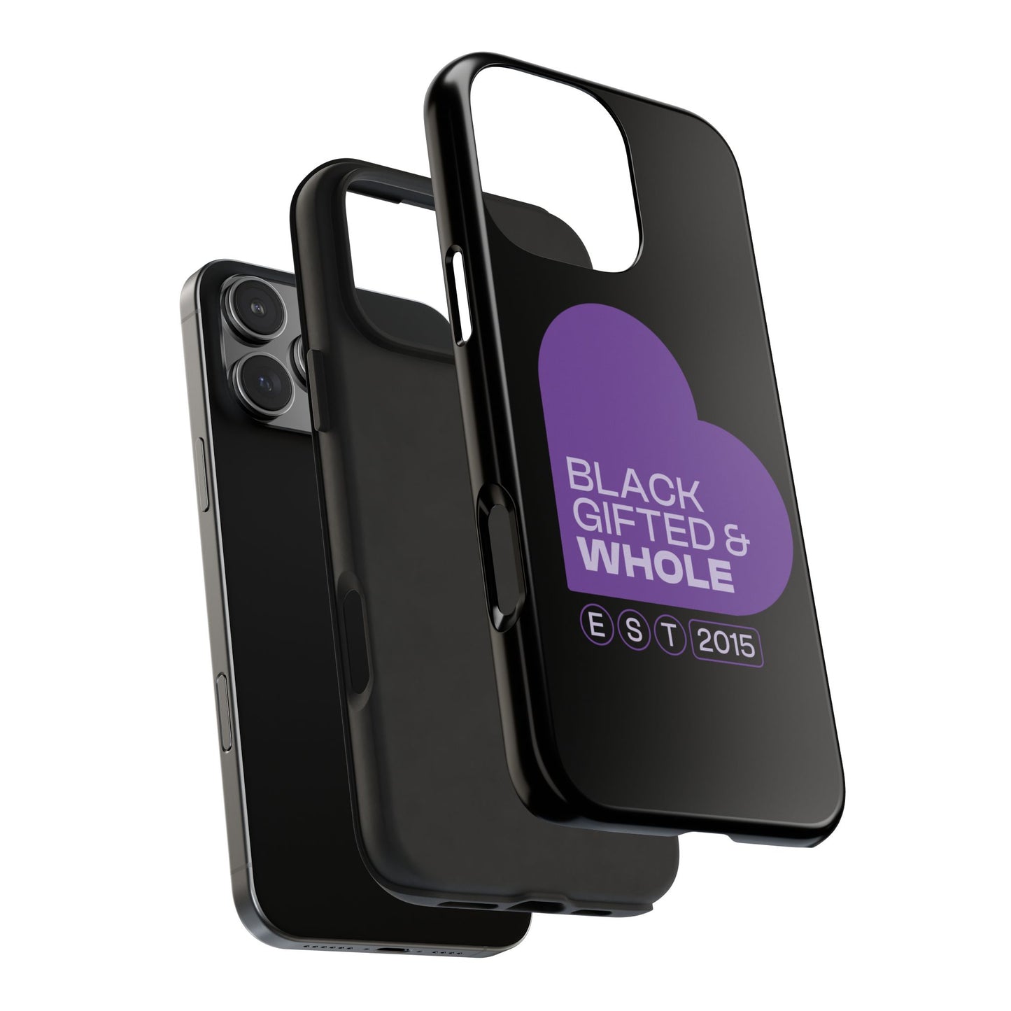 Black, Gifted & Whole Signature Phone Case