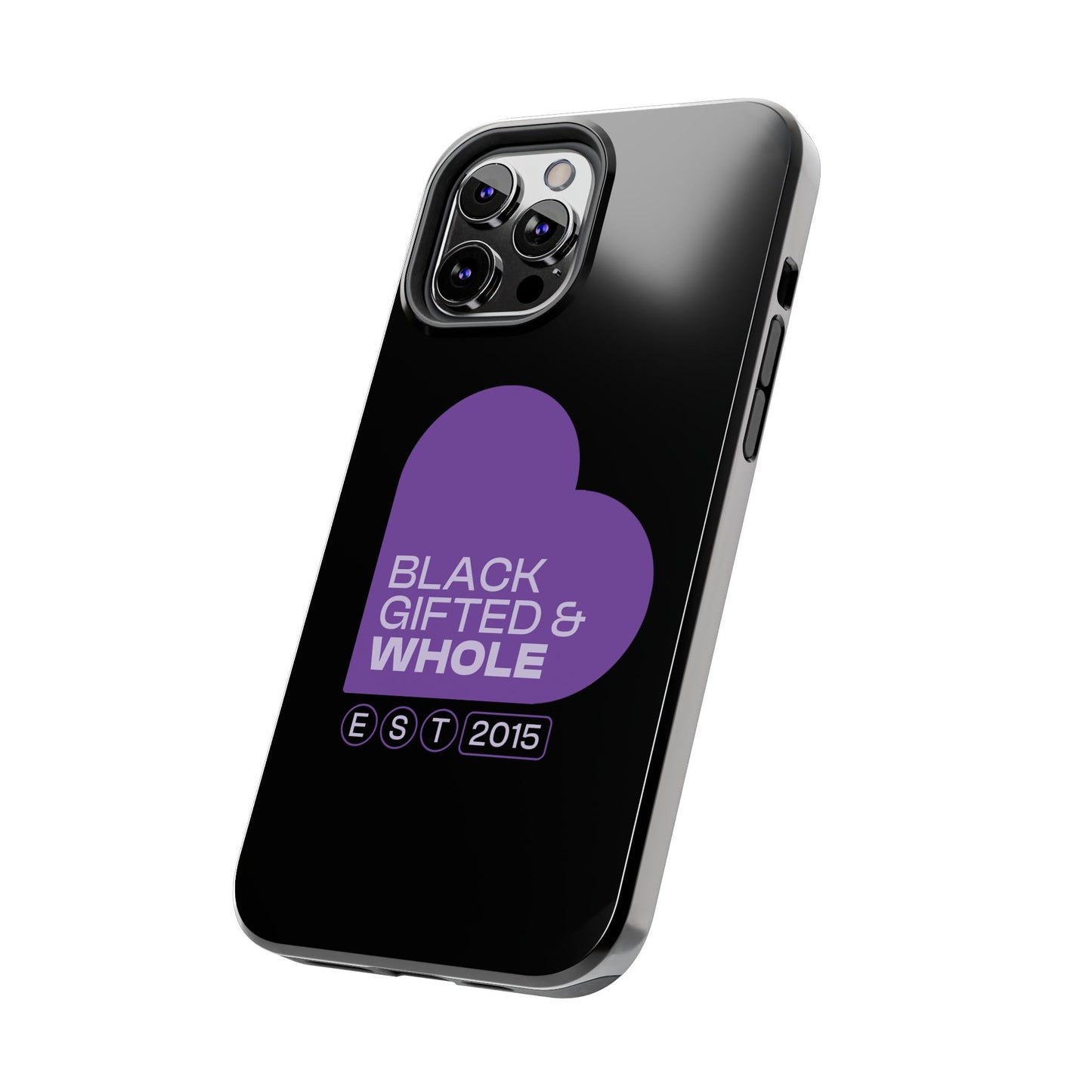 Black, Gifted & Whole Signature Phone Case