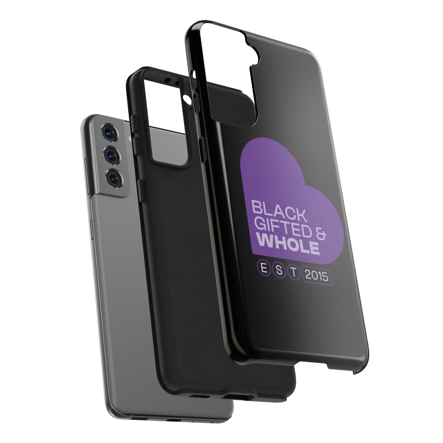 Black, Gifted & Whole Signature Phone Case