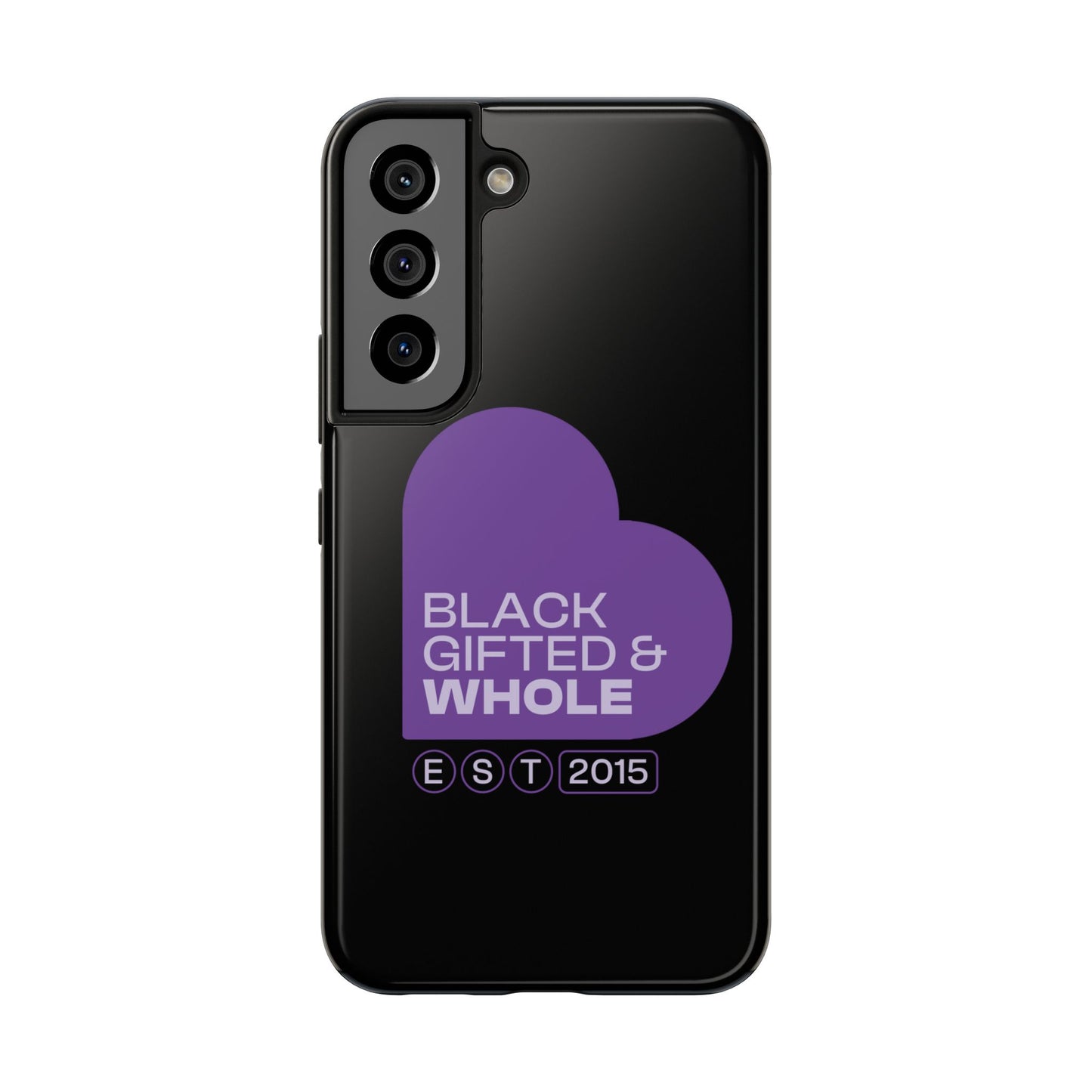 Black, Gifted & Whole Signature Phone Case