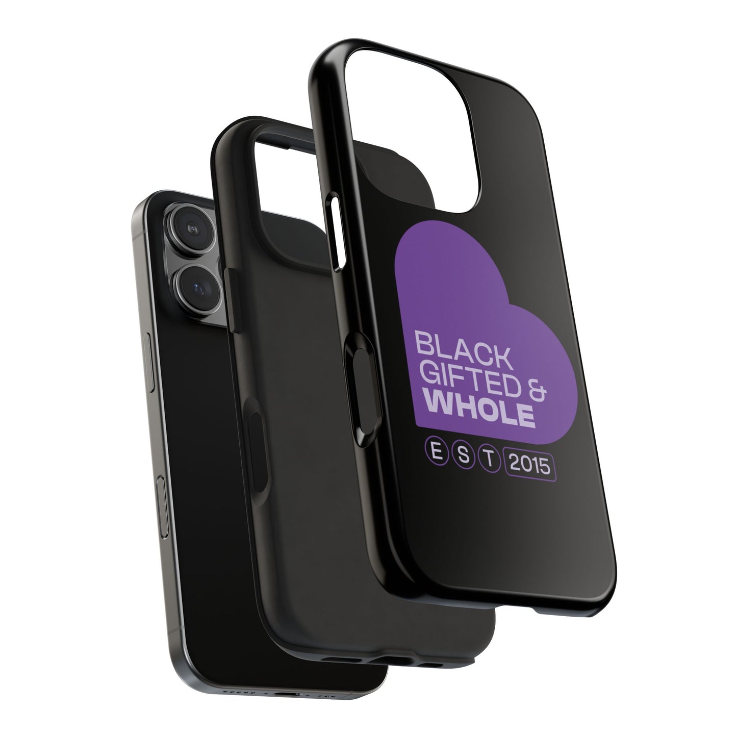 Black, Gifted & Whole Signature Phone Case