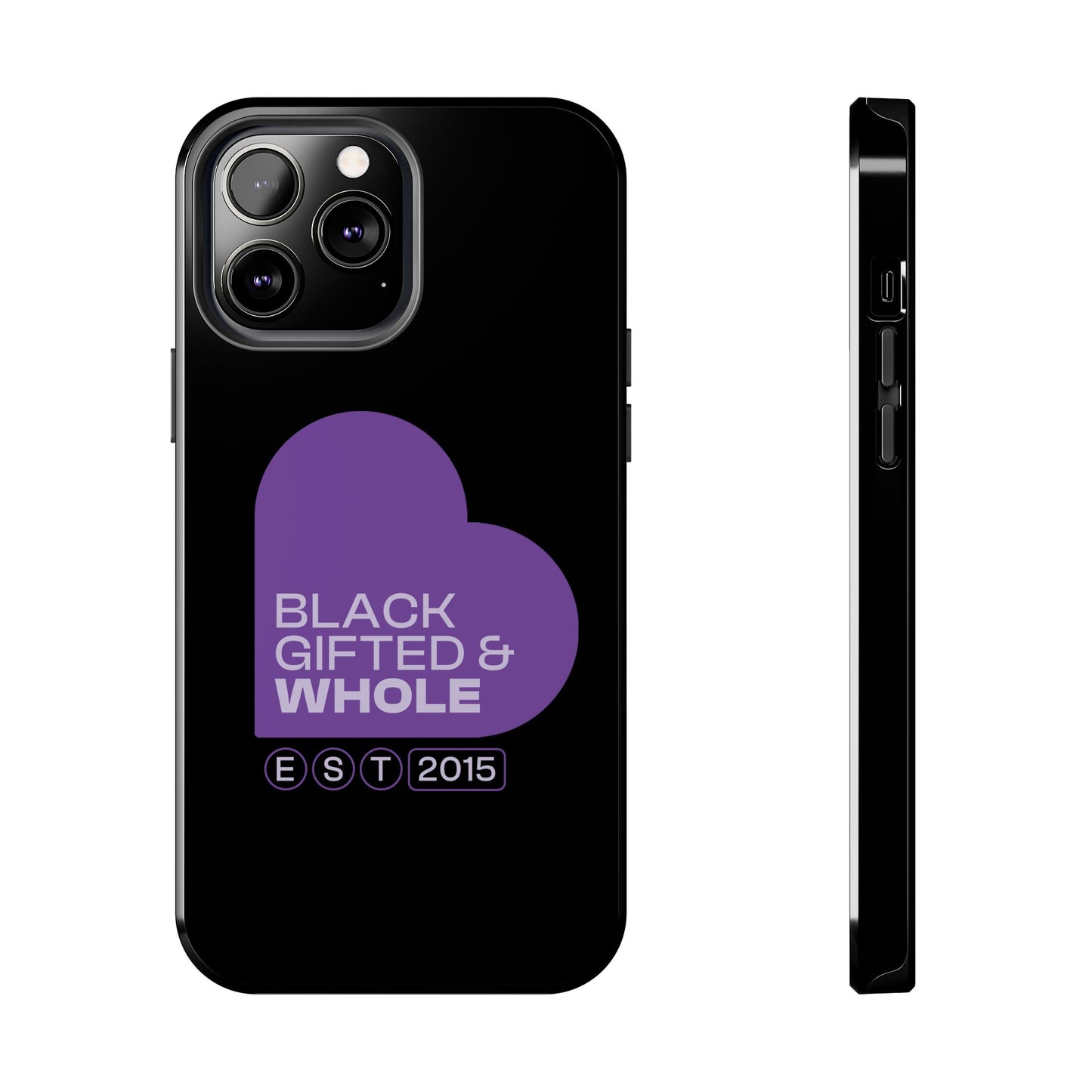 Black, Gifted & Whole Signature Phone Case