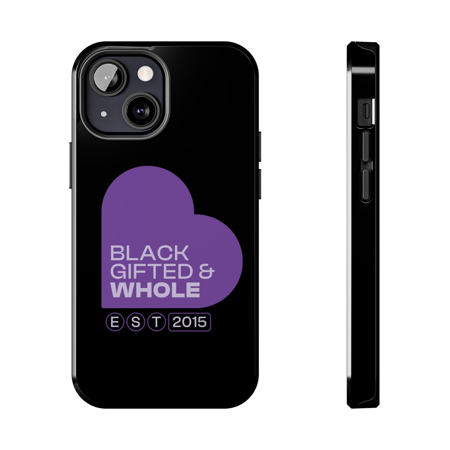 Black, Gifted & Whole Signature Phone Case
