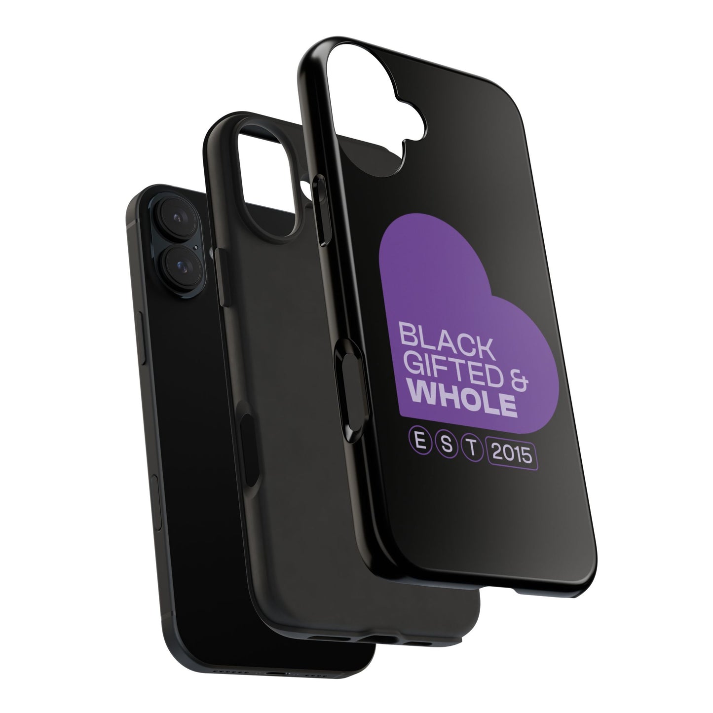Black, Gifted & Whole Signature Phone Case
