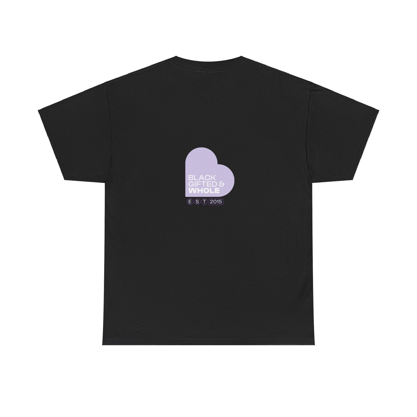 Black, Gifted & Whole Signature Tee | Heavy Cotton Tee