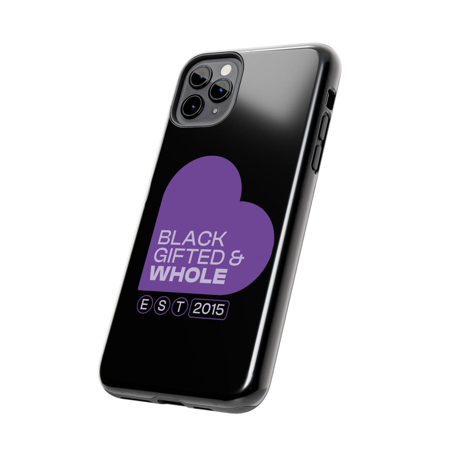 Black, Gifted & Whole Signature Phone Case