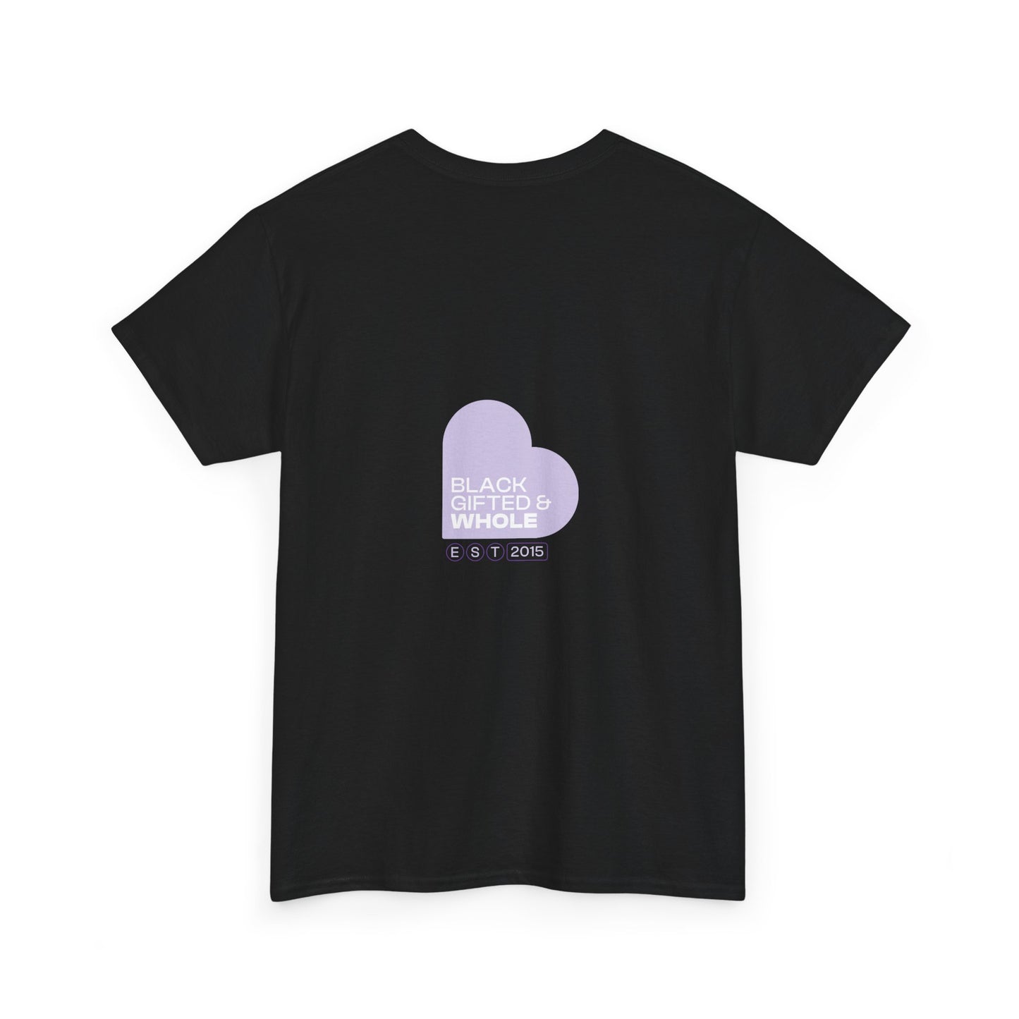 Black, Gifted & Whole Signature Tee | Heavy Cotton Tee