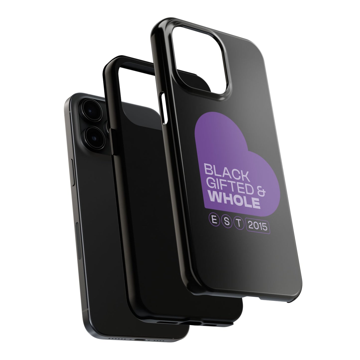 Black, Gifted & Whole Signature Phone Case