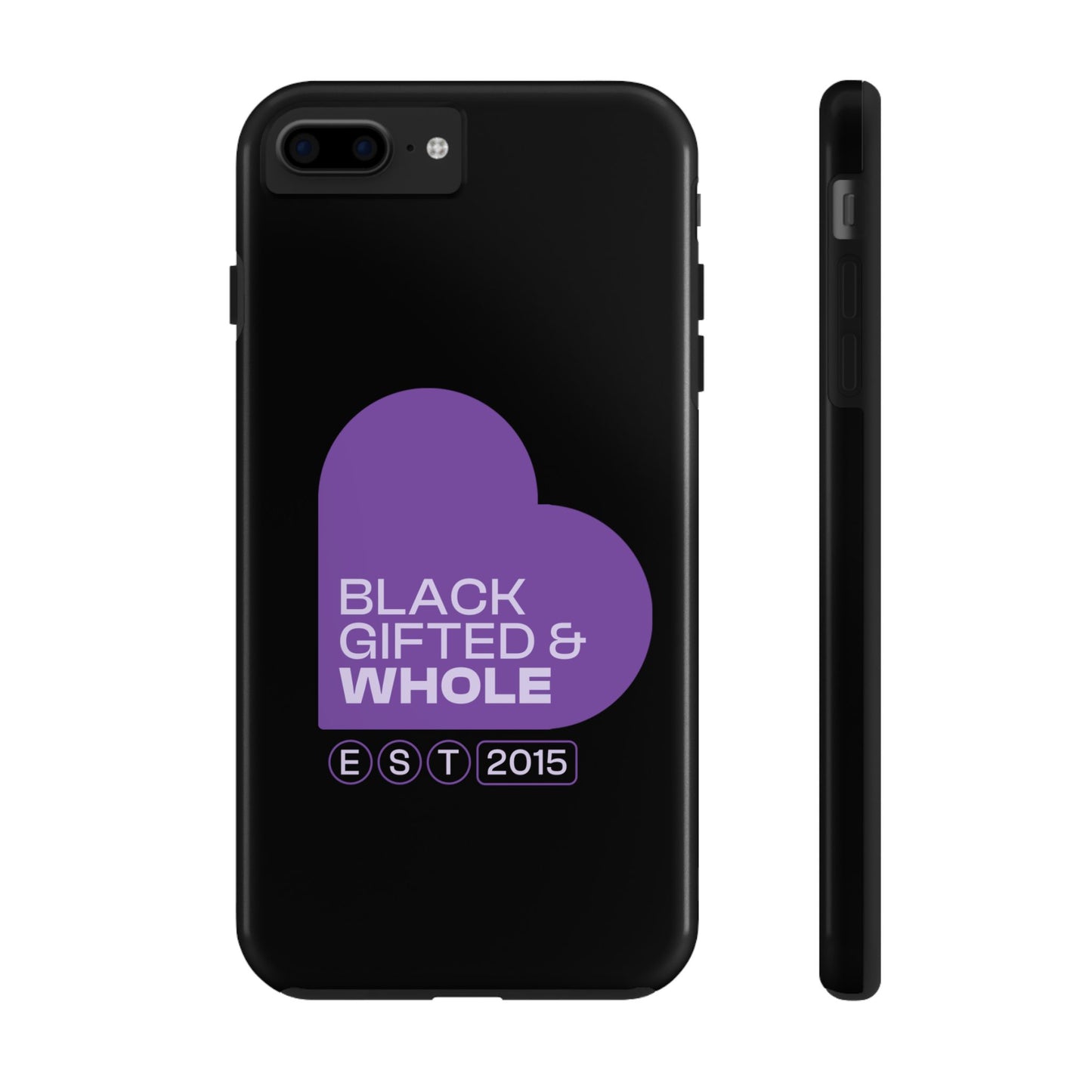 Black, Gifted & Whole Signature Phone Case
