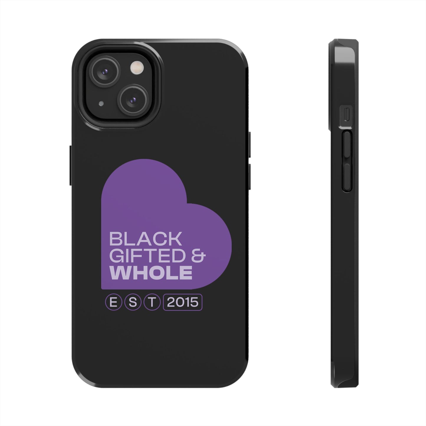 Black, Gifted & Whole Signature Phone Case