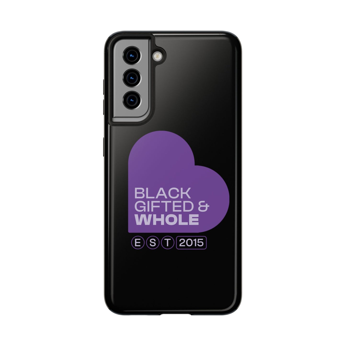 Black, Gifted & Whole Signature Phone Case