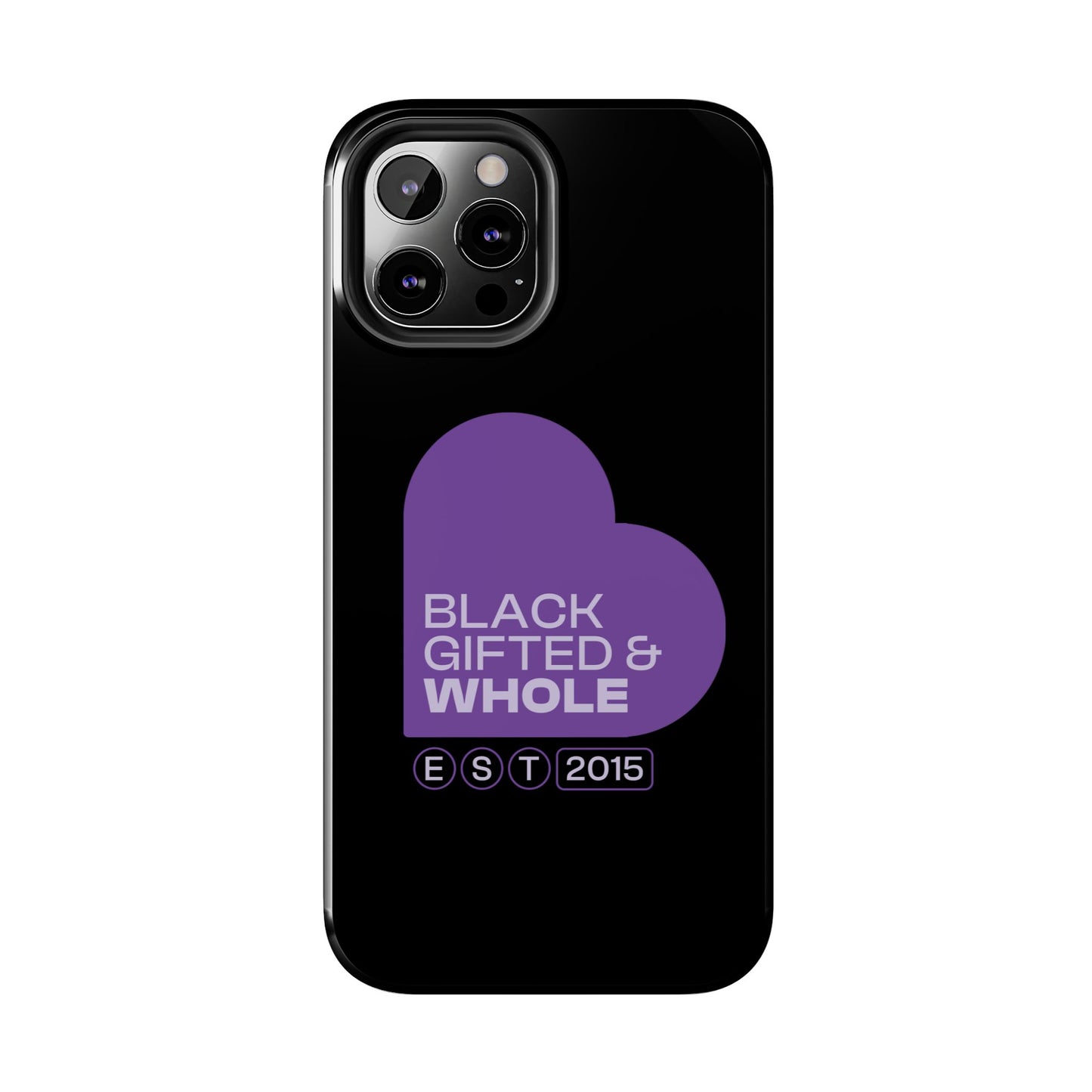 Black, Gifted & Whole Signature Phone Case