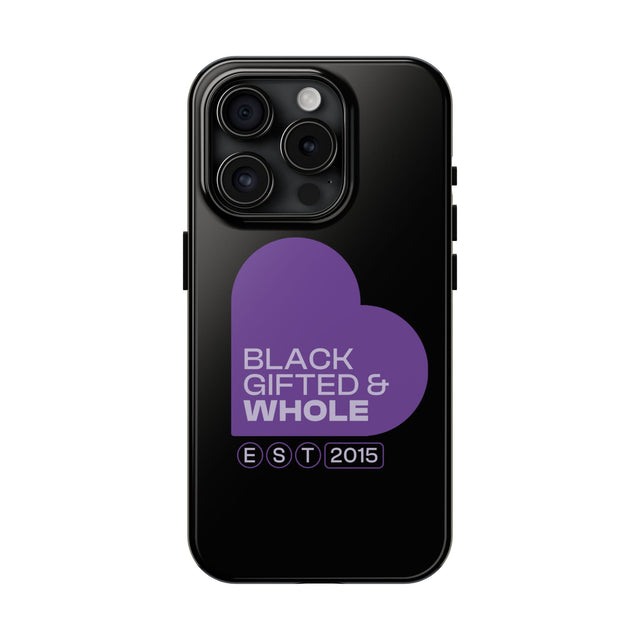 Black, Gifted & Whole Signature  Phone Case