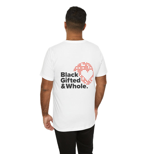 Black Gifted & Whole Official Logo Tee