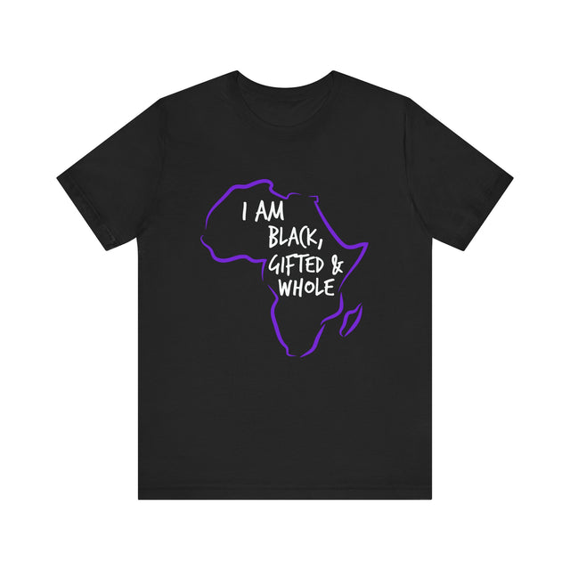 Black Gifted & Whole AFRI I AM l Logo Tee