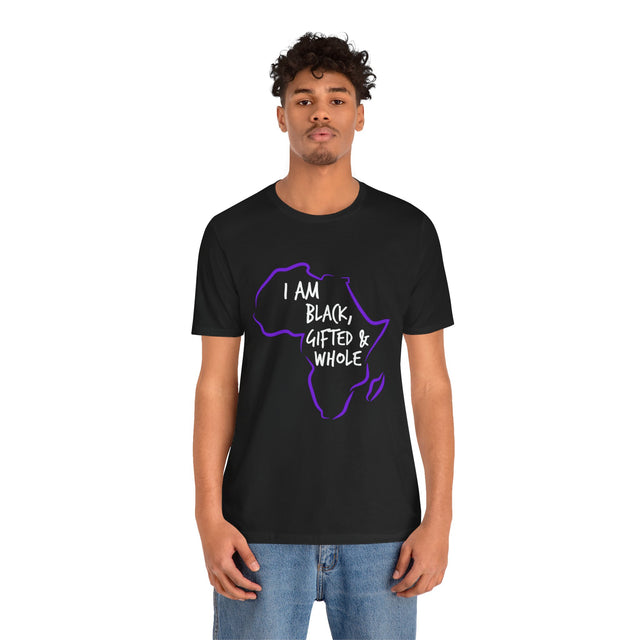 Black Gifted & Whole AFRI I AM l Logo Tee