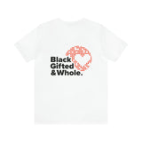 Black Gifted & Whole Official Logo Tee