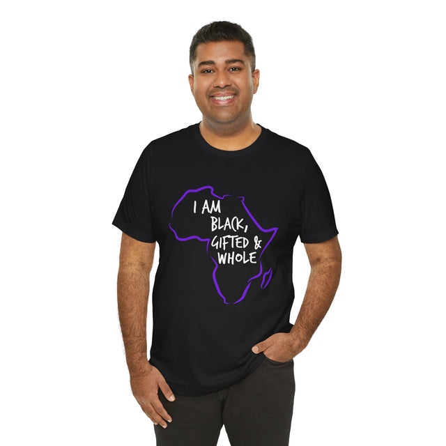 Black Gifted & Whole AFRI I AM l Logo Tee