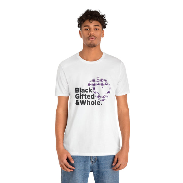 Black Gifted & Whole Official Logo Tee