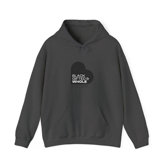 Black Gifted & Whole - Official Logo Hoodie