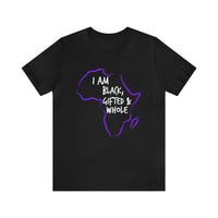 Black Gifted & Whole FRI I AM l Logo Tee